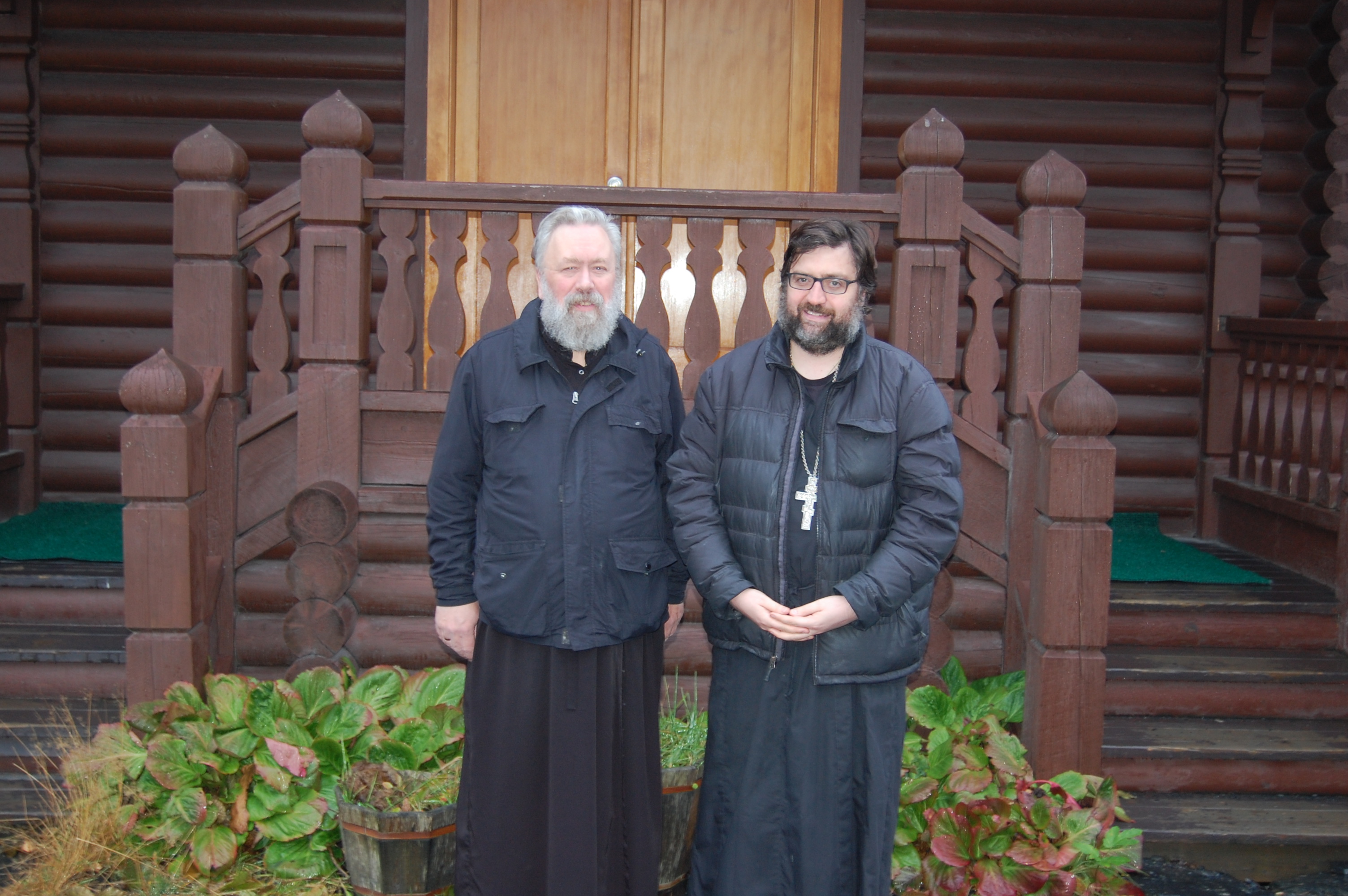 Deacon Irenaios Anderson and Father John Dunlop